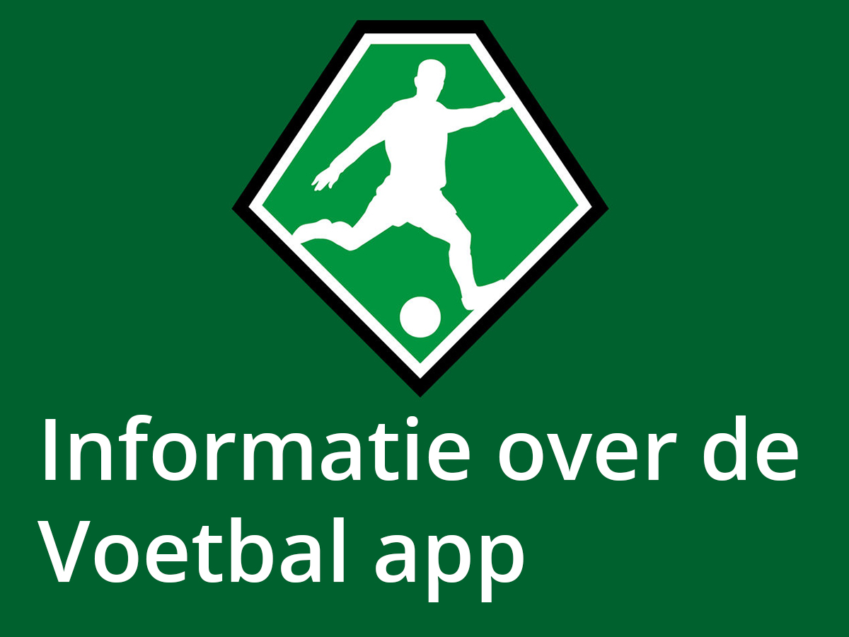 informatie voetbal app banner